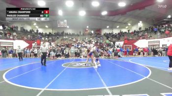 170 lbs 1st Place Match - Amara Crawford, Jay County vs Paislee Chambers, Wes-Del
