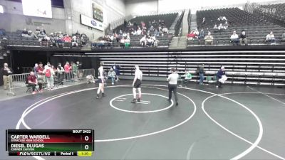 168 lbs Cons. Round 3 - Diesel Dlugas, Corner Canyon vs Carter Wardell, Syracuse High School