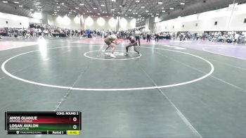 144A Cons. Round 2 - Logan Avalon, Garden City HS vs Amos Guanue, Dowling Catholic
