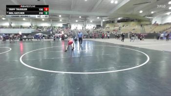 100 lbs Champ. Round 1 - Tripp Trussler, GroundZero vs Neil Hatcher, Seymour Youth Wrestling Club