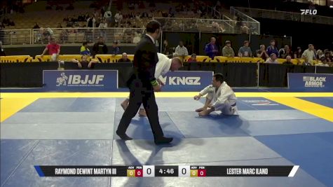 Lester Marc Ilano vs Raymond Dewint Martyn III 2025 Pan Jiu Jitsu IBJJF Championship