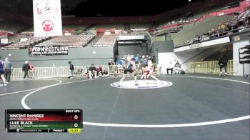 113 lbs Cons. Round 3 - Vincent Ramirez, Delta Wrestling Club vs Luke Black, Temecula Valley High School Wrestling