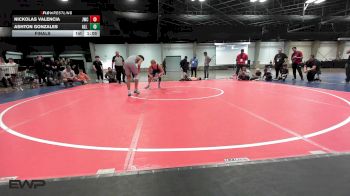 140 lbs Final - Nickolas Valencia, Juggernaut Wrestling Club vs Ashton Gonzales, All American Wrestling