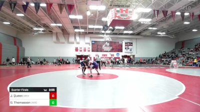 174 lbs Quarterfinal - Jasiah Queen, Drexel vs Gabriel Thomasson, Unrostered