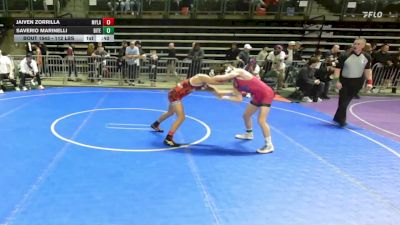 112 lbs Consi Of 8 #1 - Jaiven Zorrilla, Myland vs Saverio Marinelli, Bitetto Trained Wrestling