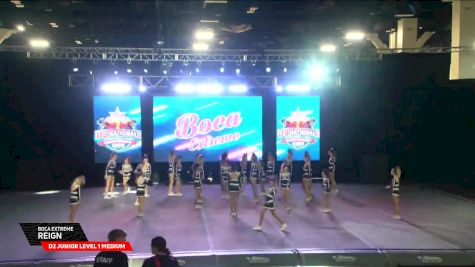 Boca Extreme - Reign [2026 D2 Junior Level 1 Medium Day 2] 2026 U.S. National Cheer & Dance Championship