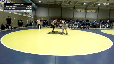 288 lbs Consi Of 16 #2 - Xander Rose, Legend (CO) vs Leland Day, Grandview (CO)