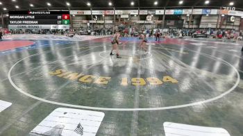 106 lbs Cons. Round 1 - Morgan Little, Spearfish vs Taylor Freeman, Lander Tiger Tough