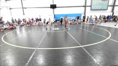 36 kg Semifinal - Piper Fry, Michigan Rev Girls Blue vs Piper Full, Mat Assassins Girls