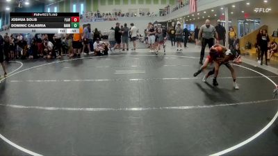 60 lbs Round 7 (10 Team) - Joshua Solis, Florida Avengers vs Dominic Calabria, Team Barracuda
