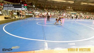 76 lbs Round Of 16 - Logan Linton, Force Elite vs Gavin Suchman, Moen Wrestling Academy