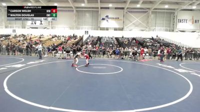 70 lbs Cons. Round 2 - Walton Douglas, Gouverneur Wrestling Club vs Carson Welsh, Niskayuna Youth Wrestling