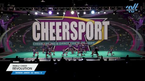Rebelz Cheer - Revolution [2024 L2 Junior - D2 - Small - E] 2024 CHEERSPORT National All Star Cheerleading Championship