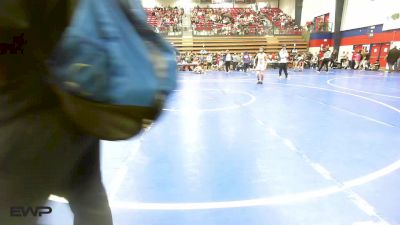 98 lbs Semifinal - Jacob Gwin, Fort Gibson vs Dekoty Howard, Berryhill High School