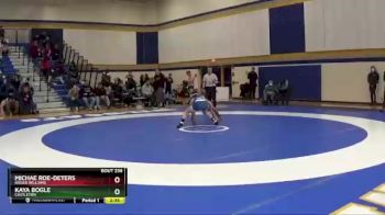 125 lbs Cons. Round 2 - Kaya Bogle, Castleton vs Michae Roe-Deters, Roger Williams