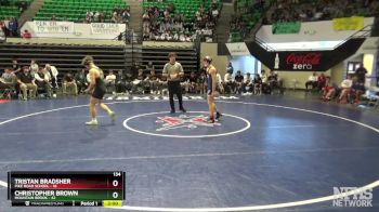 134 lbs Semifinals (16 Team) - Christopher Brown, Mountain Brook vs Tristan Bradsher, Pike Road School