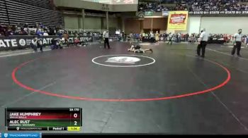 3A 170 lbs Semifinal - Alec Rust, Edmonds-Woodway vs Jake Humphrey, Walla Walla