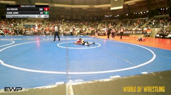 49 lbs Round Of 32 - Eli Dicus, RAW Wrestling Club vs Jude Jabr, SONS OF THUNDER