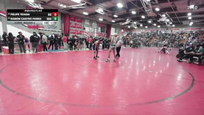 144 lbs Cons. Round 2 - Ramon Castro Parra, Coachella Valley vs Felipe Tejada, Dos Pueblos