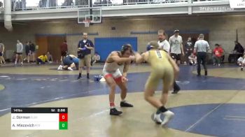 Consolation - Jack Gorman, Cleveland State-Unattached vs Al Miscovich, Pittsburgh-Johnstown Unattached