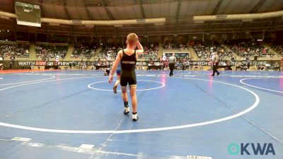 66 lbs 2nd Place - Parker Thornton, R.A.W. vs Carver Kirby, Jay Wrestling Club