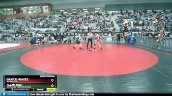 119 lbs Quarterfinal - Grayce Mendez, Washington vs Alexis Holt, Steelclaw Wrestling Club