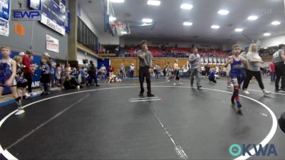 58-61 lbs Quarterfinal - Colten Sumrall, Harrah Little League Wrestling vs Cayden Petersen, Lions Wrestling Academy