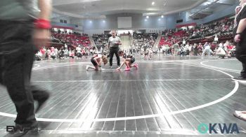 88-91 lbs Rr Rnd 2 - Maisyn Hulbutta, Mojo Grappling Academy vs Kimberly Gerhardt, Barnsdall Youth Wrestling
