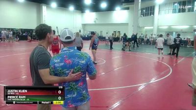 175 lbs Round 5 (6 Team) - Justin Klien, SD Red vs Pierce Ram, The Firemen Blue