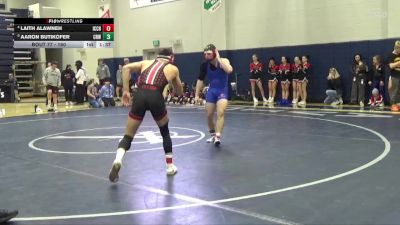 150 lbs Quarterfinal - Aaron Butikofer, Cedar Rapids Washington vs Laith Alawneh, Iowa City, City High