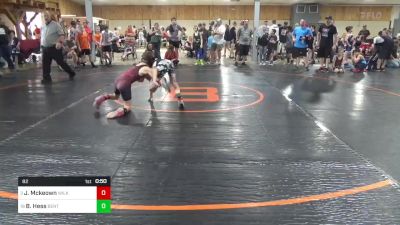 82 lbs Semifinal - Jp Mckeown, Wilkes-Barre vs Blake Hess, Benton