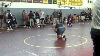 285 lbs Champ. Round 1 - Asher Nischke, Santa Rosa Junior College vs Mahkai Smith, Modesto Junior College