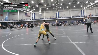 125 lbs Consi Of 16 #2 - Gunner Chambers, George Mason vs Jb Dragovich, George Mason