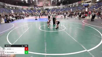 64 lbs Rr Rnd 2 - Lily Jones, Chatfield WC vs Payton Schroeder, Top Notch