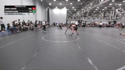 132 lbs Round 1 (6 Team) - Cooper Myers, Steller Trained Greedo vs Greg Ladden, Team Tugman WC