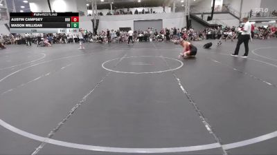 126 lbs Round 1 (6 Team) - Mason Milligan, Freakztyle Black vs Austin Campsey, Barn Brothers BlueWave