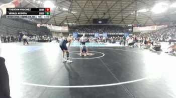 Boys 4A 150 lbs Semifinal - Israel Acosta, Gonzaga Prep vs Trenton Vasquez, Chiawana
