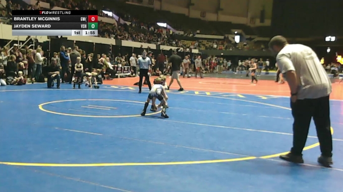 3-5 52 Quarterfinal - Brantley McGinnis, Guerrilla Wrestling (GWA) vs ...
