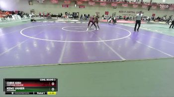 125 lbs Cons. Round 3 - Chris Kish, Carthage College vs Keno Vanier, Augsburg