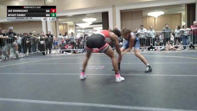 132 lbs Round Of 64 - Jaz Rodriguez, Riverside Rascal vs Wyatt Parry, War