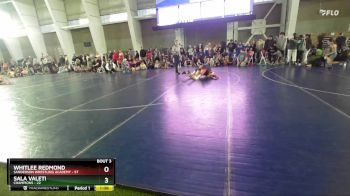 185 lbs Round 2 (4 Team) - Whitlee Redmond, Sanderson Wrestling Academy vs Sala Valeti, Champions