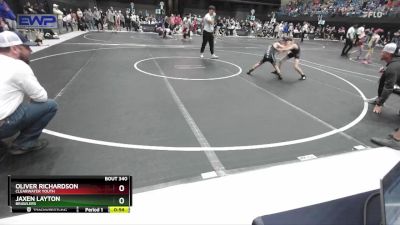 67 lbs Semifinal - Jaxen Layton, Brawlers vs Oliver Richardson, Clearwater Youth