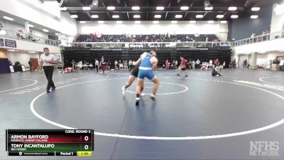 197 lbs Cons. Round 3 - Armon Bayford, Modesto Junior College vs Tony Incantalupo, Rio Hondo