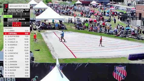 Replay: Shot Put 1 - 2025 AAU Junior Olympic Games | Jul 29 @ 8 AM
