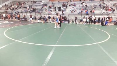 57 kg Cons. Rd Of 16 - Reese Adams, Crash Girls Wrestling Club vs Jamie Cook, NMU-NTS