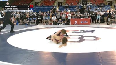 120 lbs Champ. Rd Of 64 - Xavier Jacquez, Colorado vs Lincoln Swick, Wisconsin