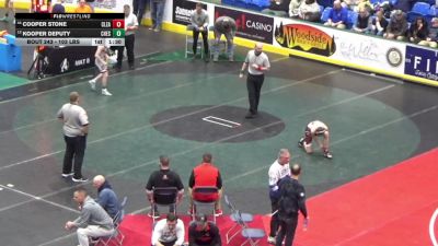 103 lbs Round Of 32 - Cooper Stone, Clearfield vs Kooper Deputy, Chestnut Ridge