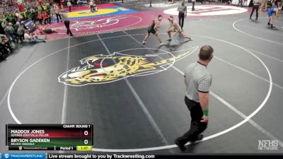 Champ. Round 1 - Bryson Gadeken, Neligh-Oakdale vs Maddox Jones, Sumner-Eddyville-Miller