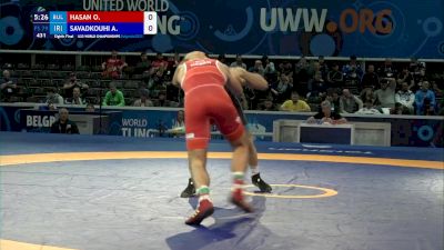 79 kg Round Of 16 - Oktay Ruzhdi Hasan, Bul vs Ali Bakhtiar Savadkouhi, Iri