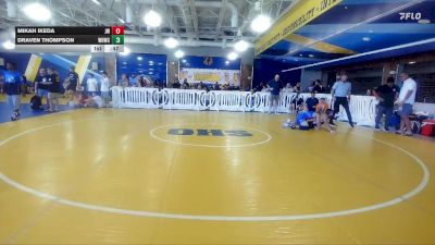 132 lbs Cons. Round 4 - Mikah Ikeda, JAX WC vs Draven Thompson, Winter Haven Wrestling Club